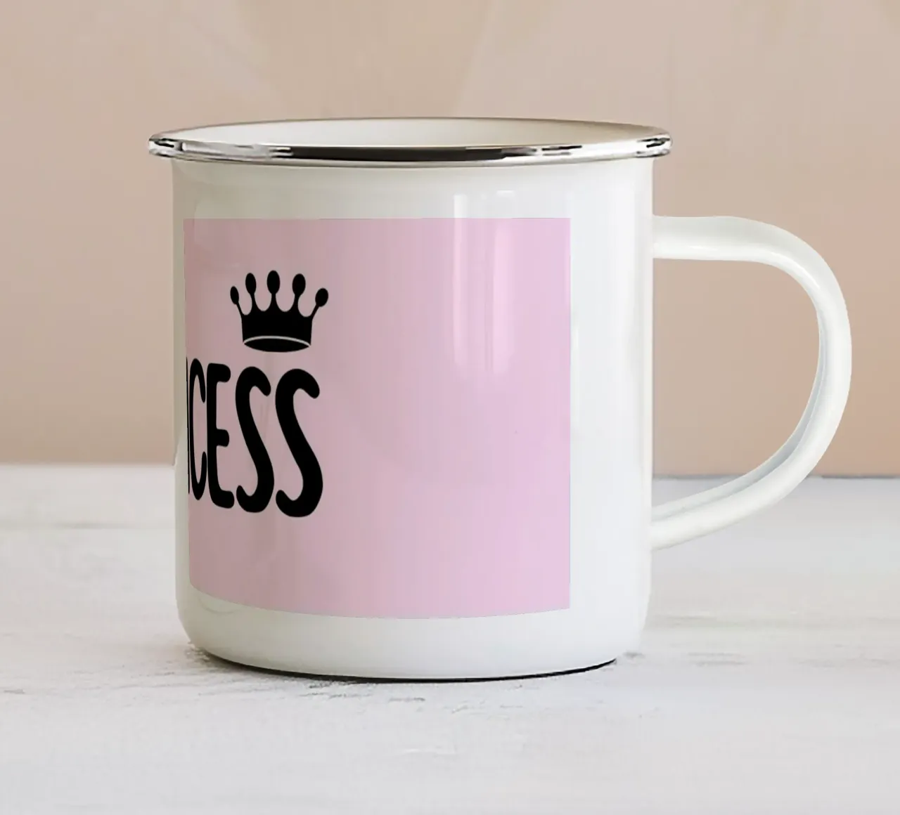 Daily Cute Quotes tazza in smalto da Dreamer10