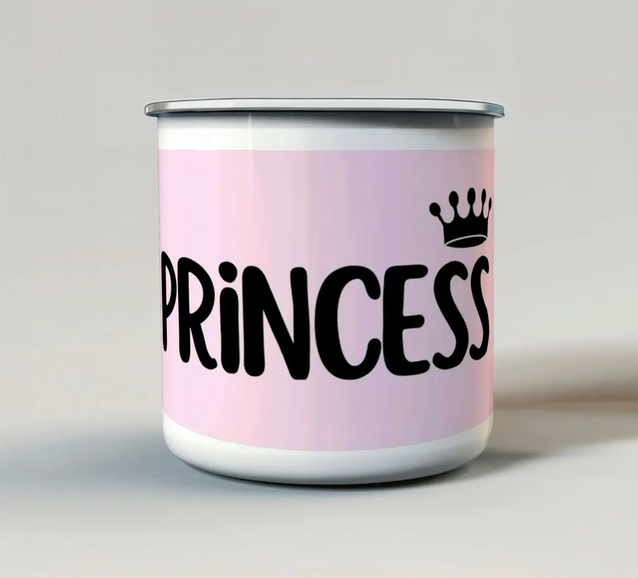 Daily Cute Quotes tazza in smalto da Dreamer10