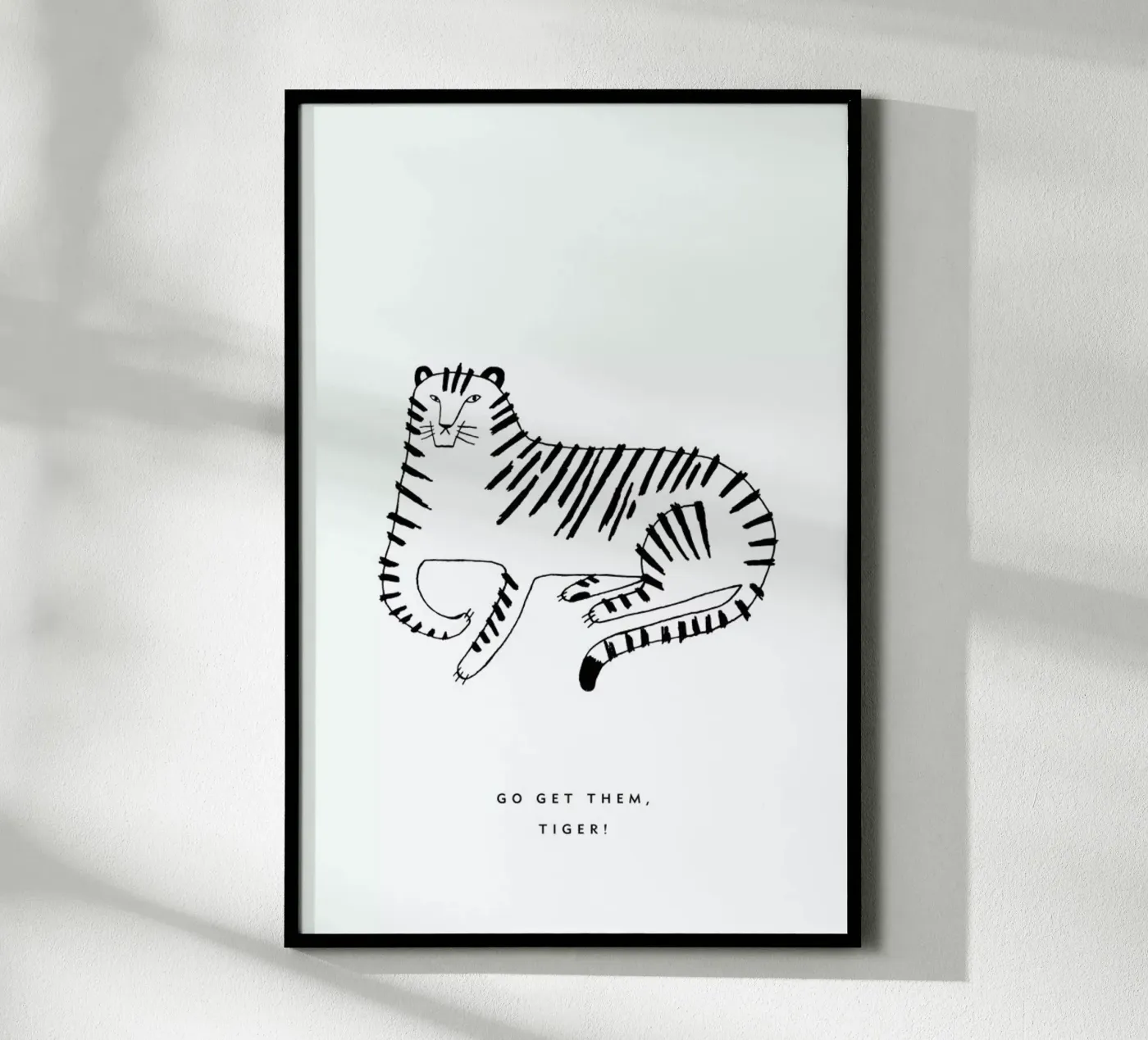 Tiger poster van typealive