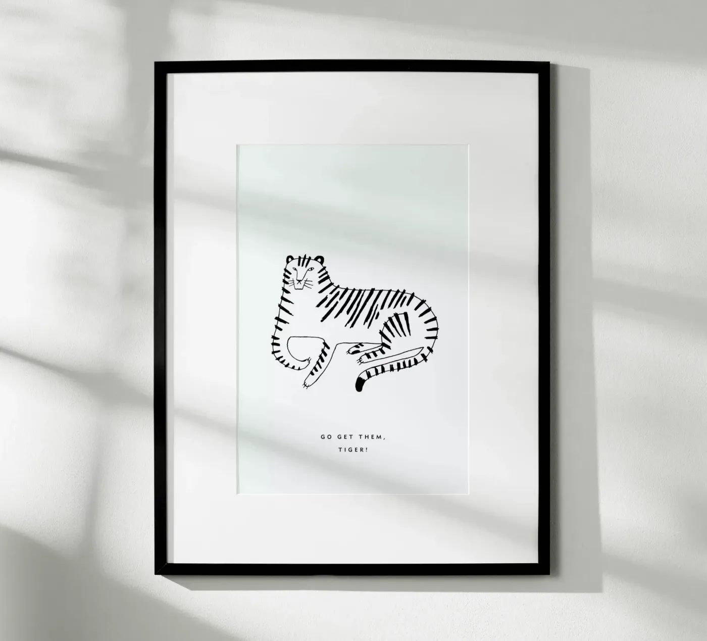 Tiger poster van typealive