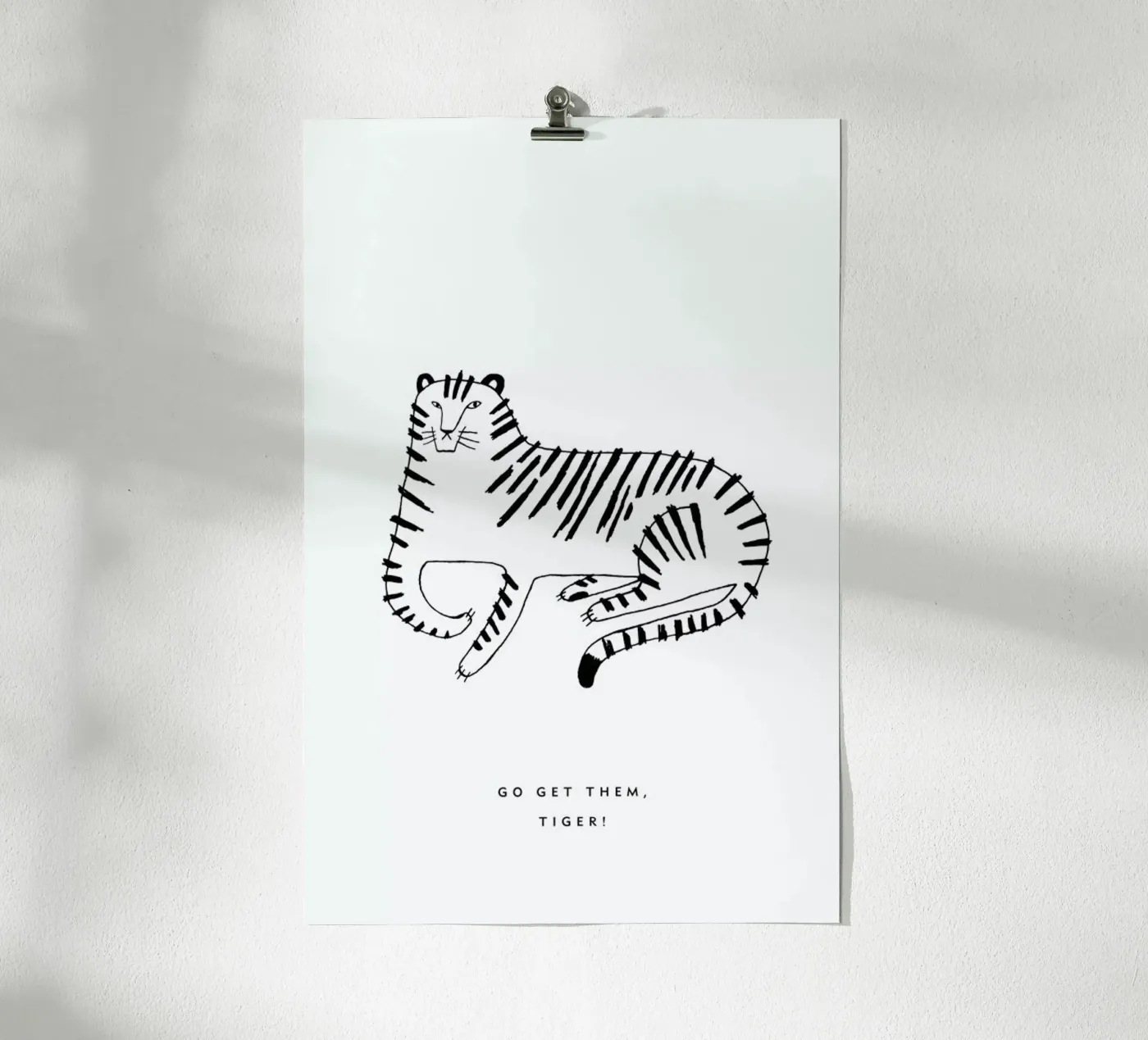 Tiger poster van typealive