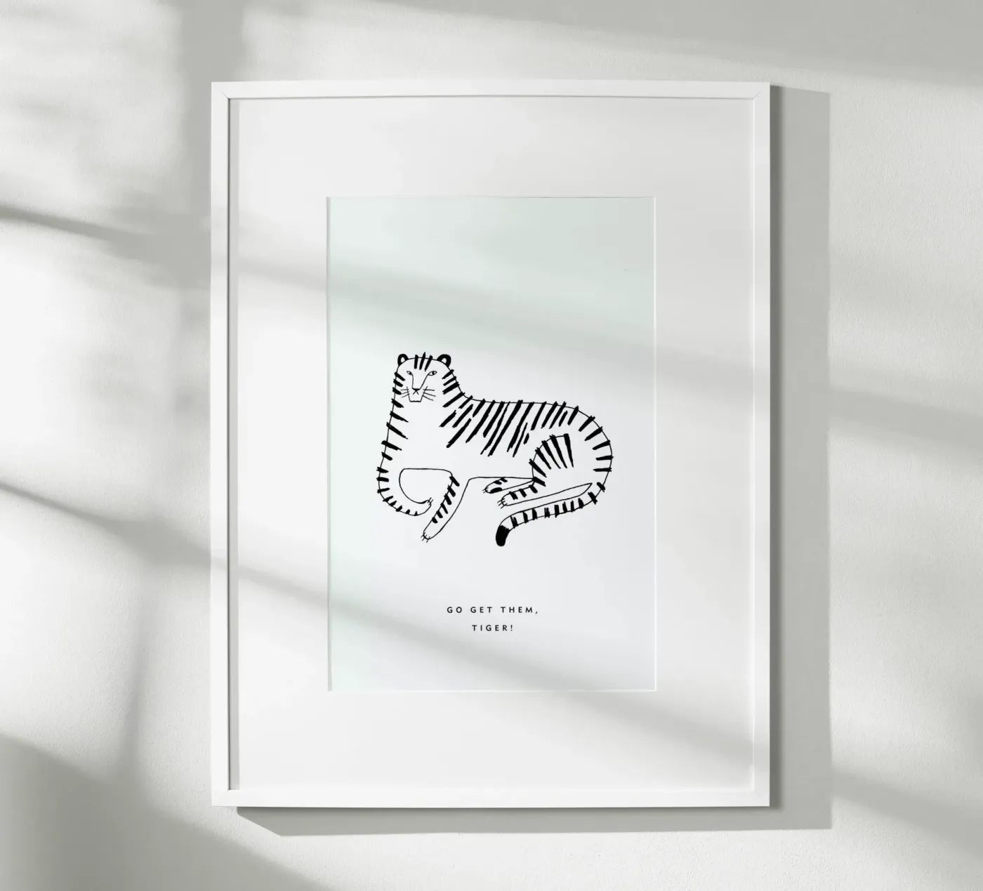 Tiger poster van typealive