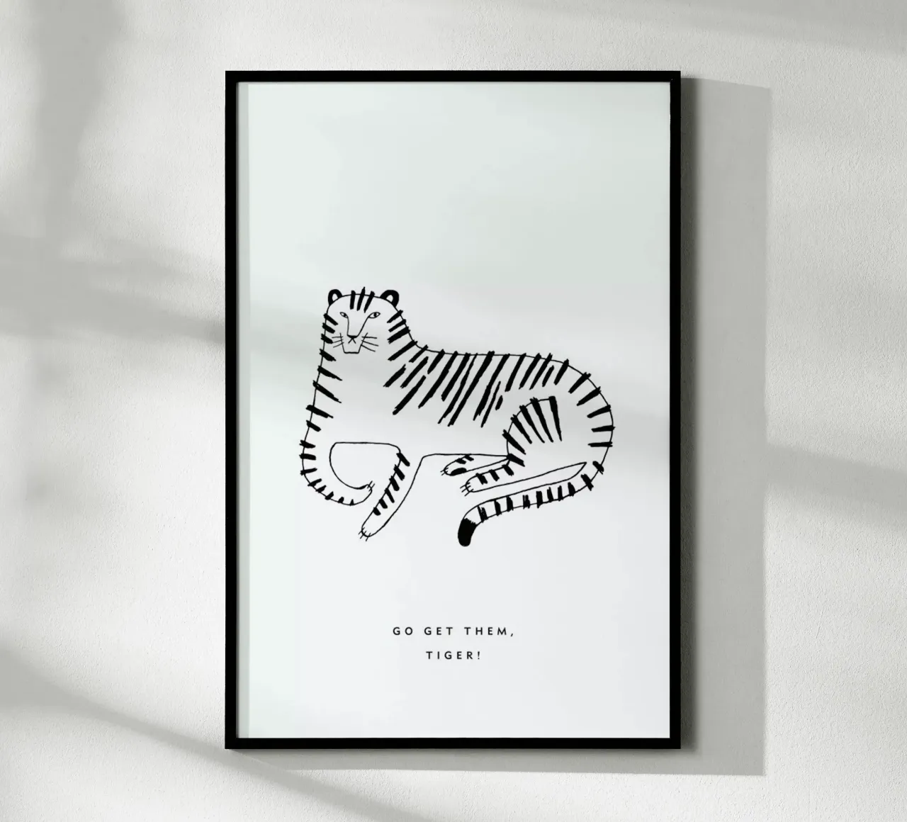 Tiger poster by typealive