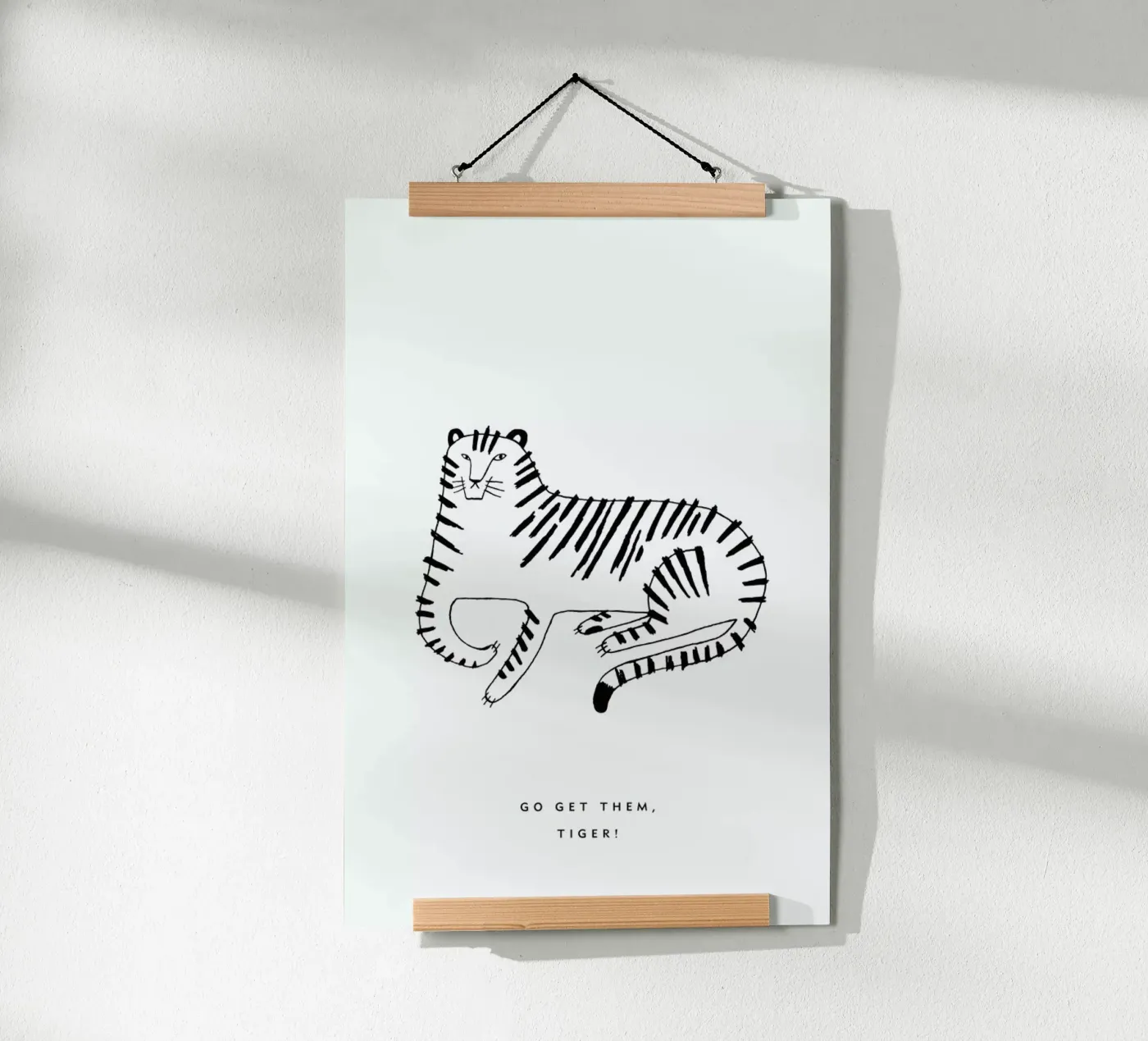 Tiger poster van typealive