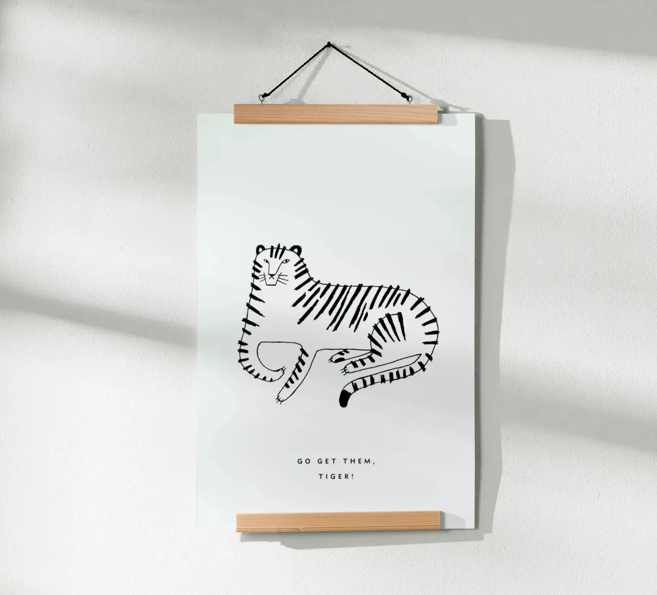 Tiger poster by typealive