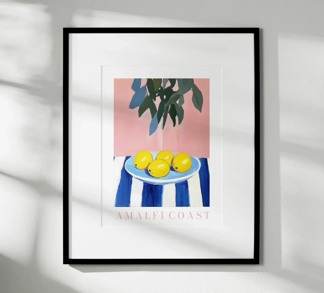 Quattro limoni in Costiera Amalfitana poster da studiofox