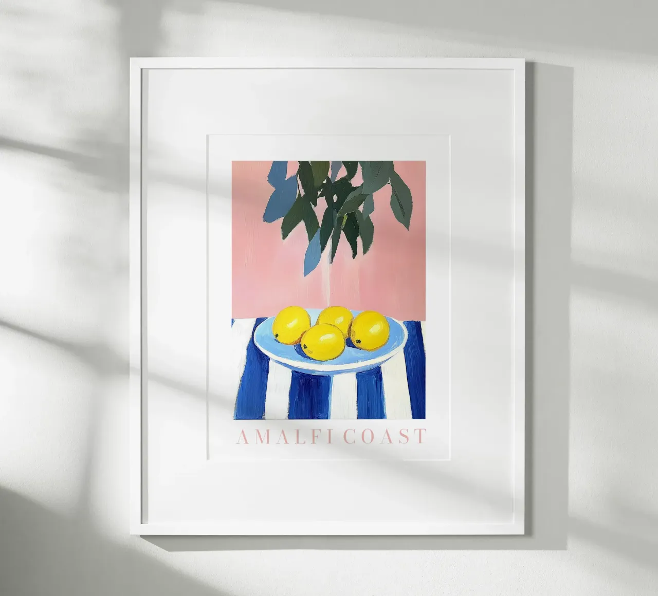 Quattro limoni in Costiera Amalfitana poster da studiofox
