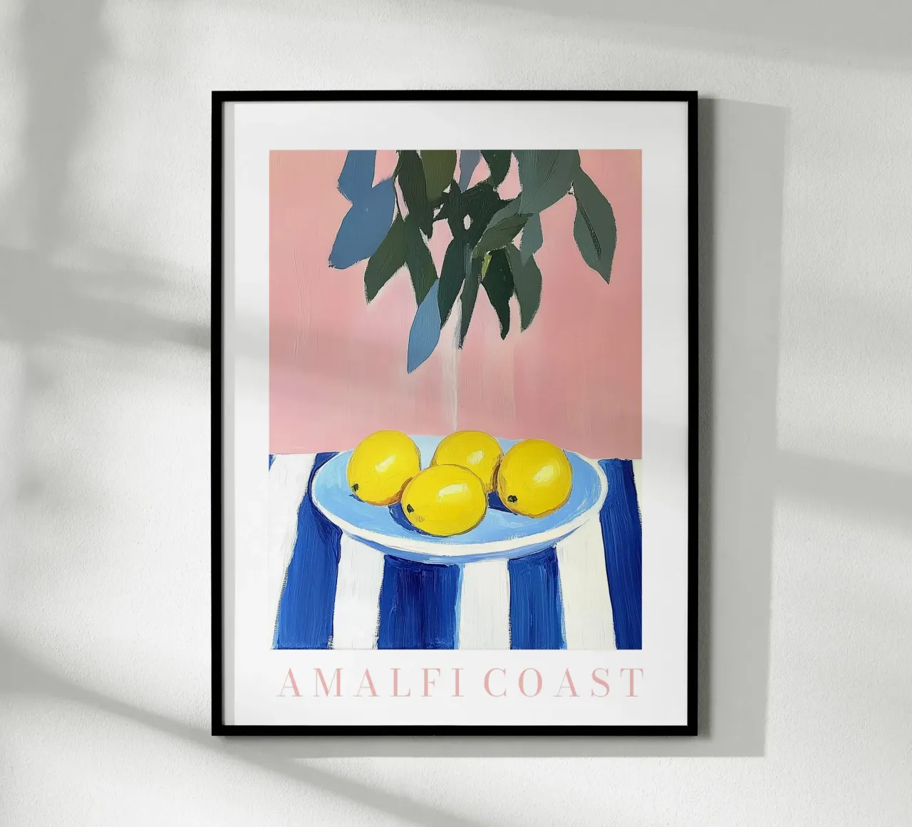 Quattro limoni in Costiera Amalfitana poster da studiofox
