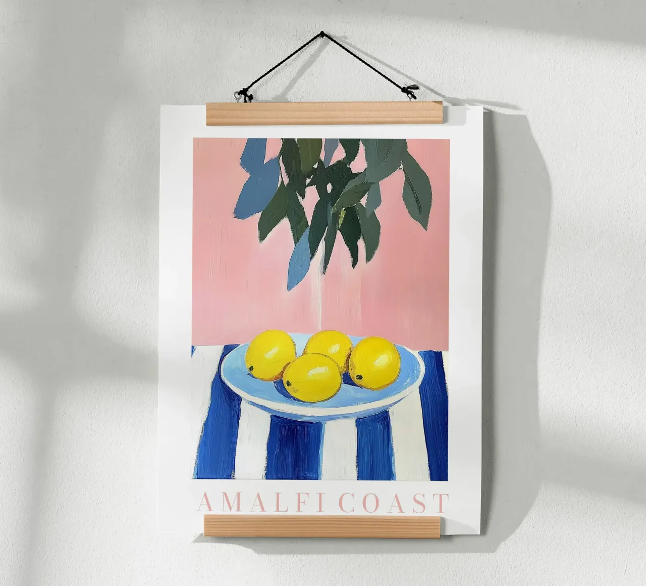 Quattro limoni in Costiera Amalfitana poster da studiofox