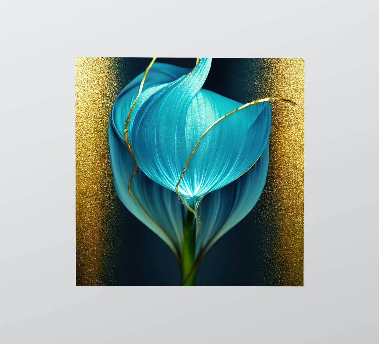 Macro Blue Morning Glory Flower sticker by Bold Blooms