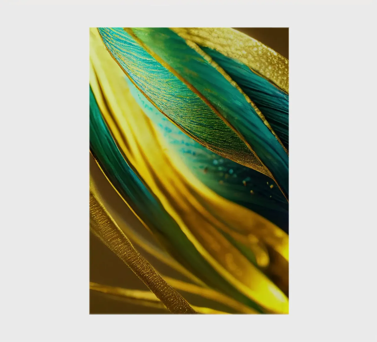 Macro Bluebell Flower notebook by Bold Blooms