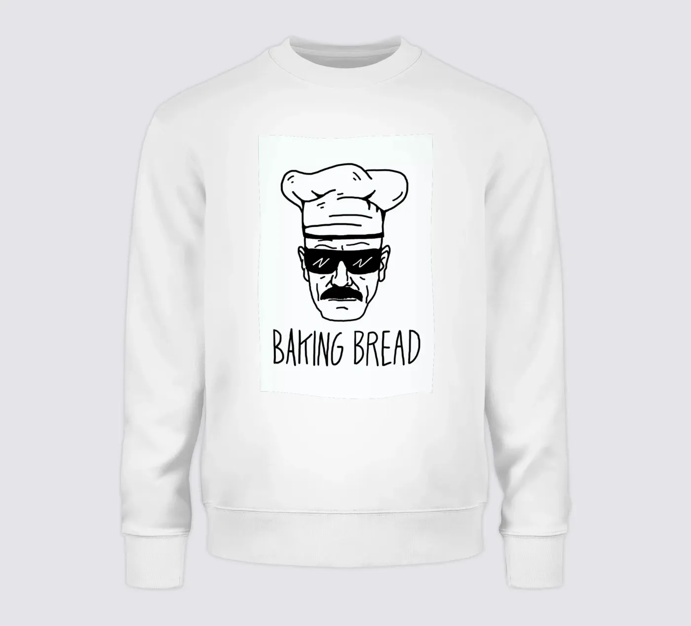 Bake Bread sweatshirt by Nick Cocozza