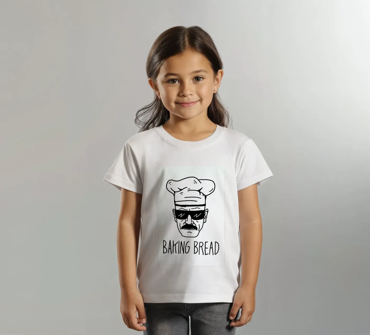 Bake Bread kids t-shirt by Nick Cocozza