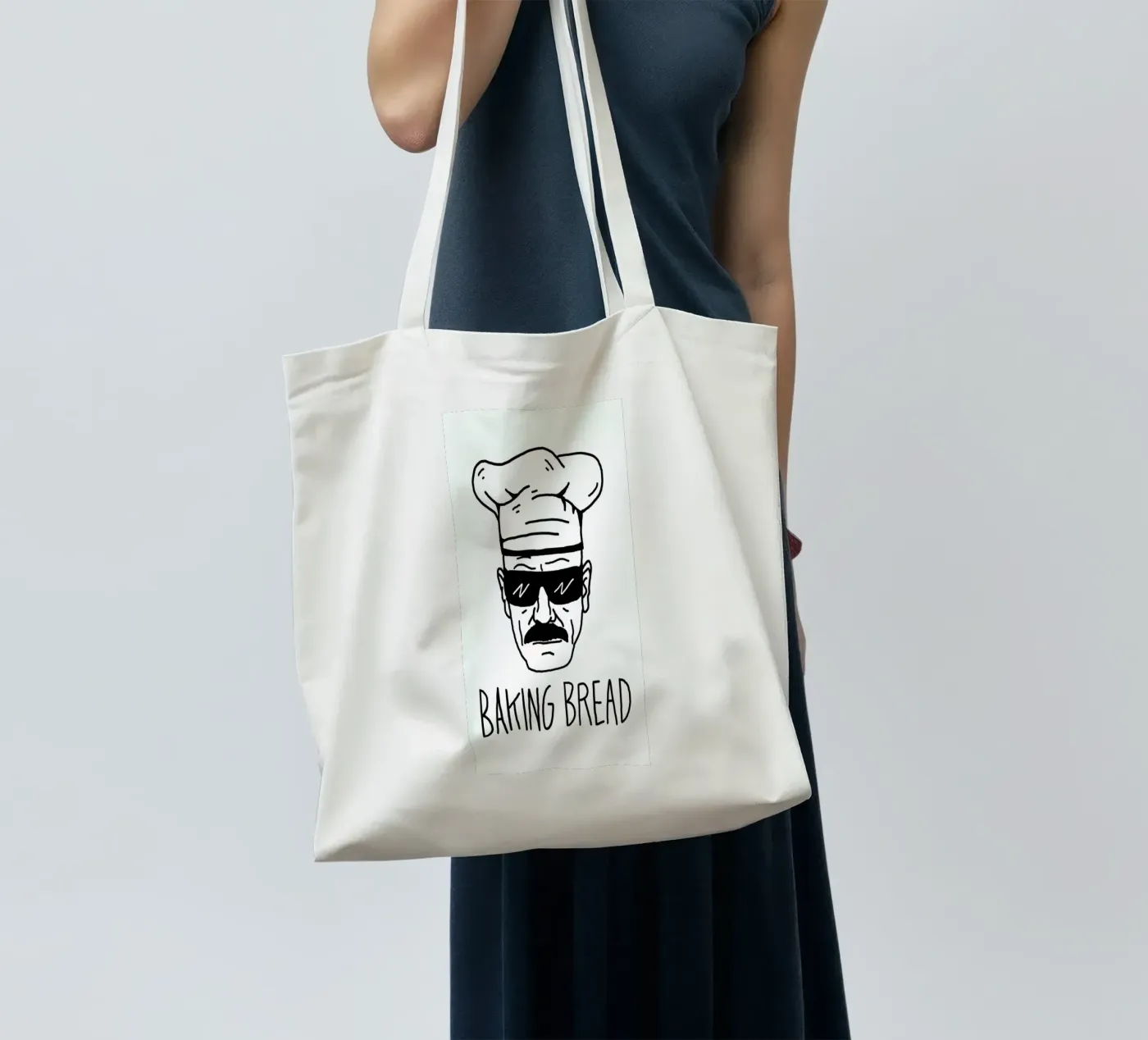 Bake Bread tote bag by Nick Cocozza