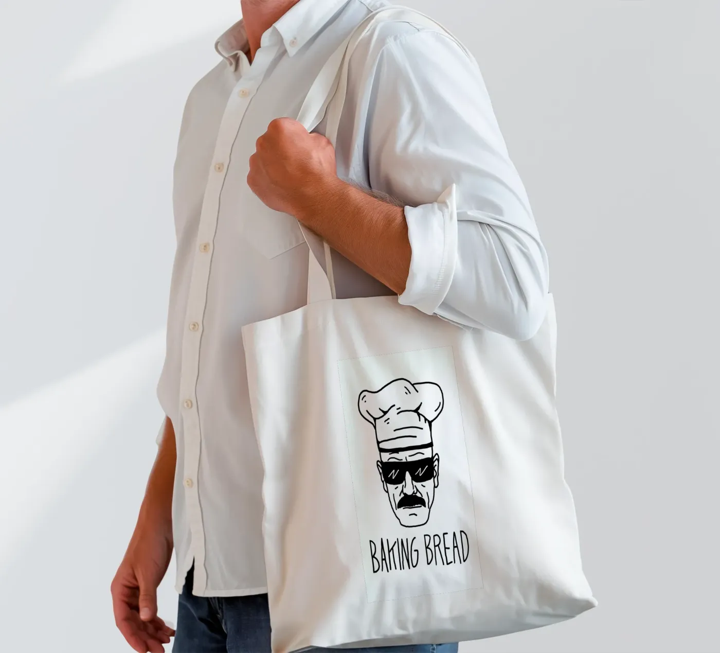 Bake Bread Jutebeutel von Nick Cocozza