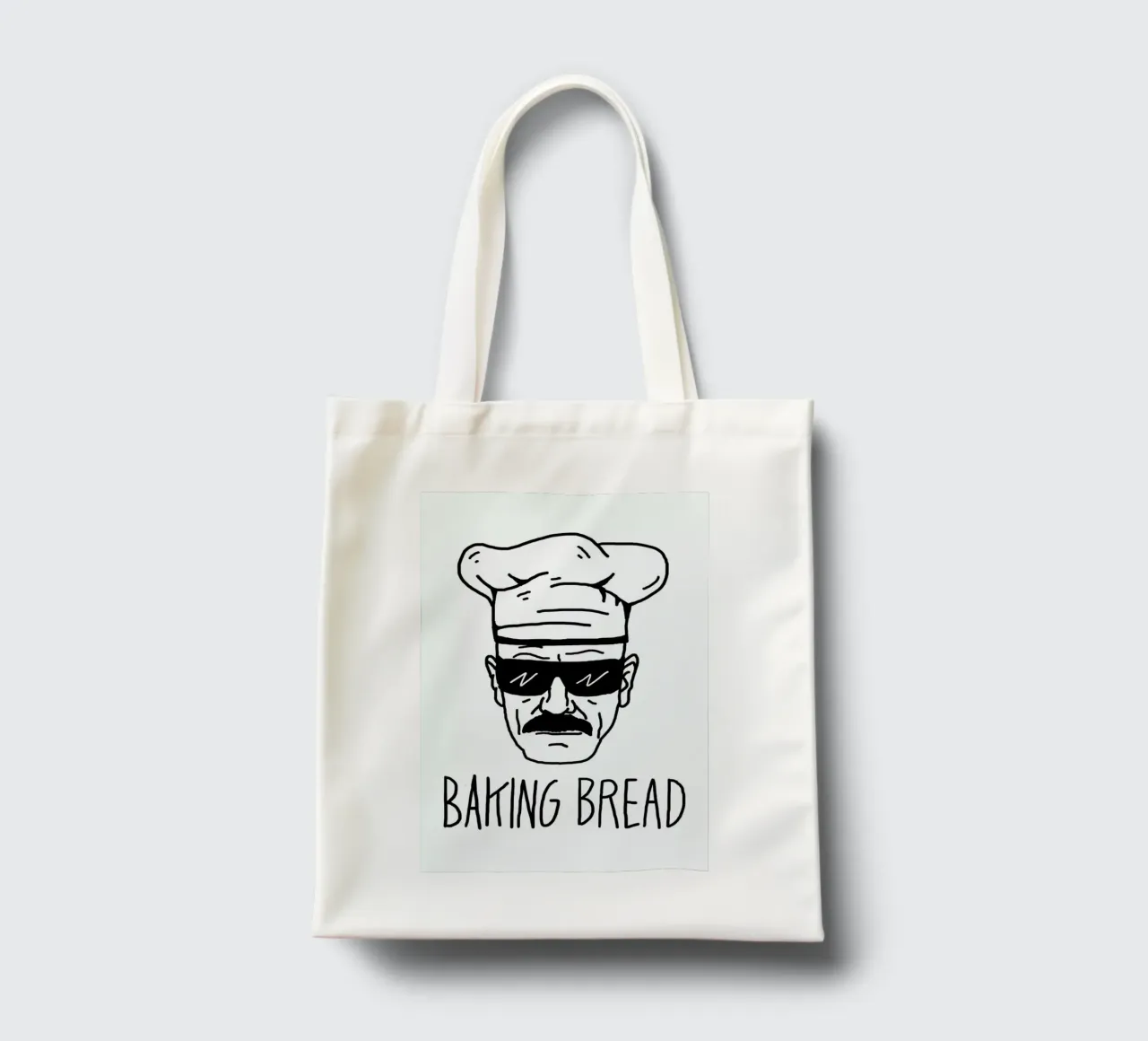 Bake Bread tote bag by Nick Cocozza