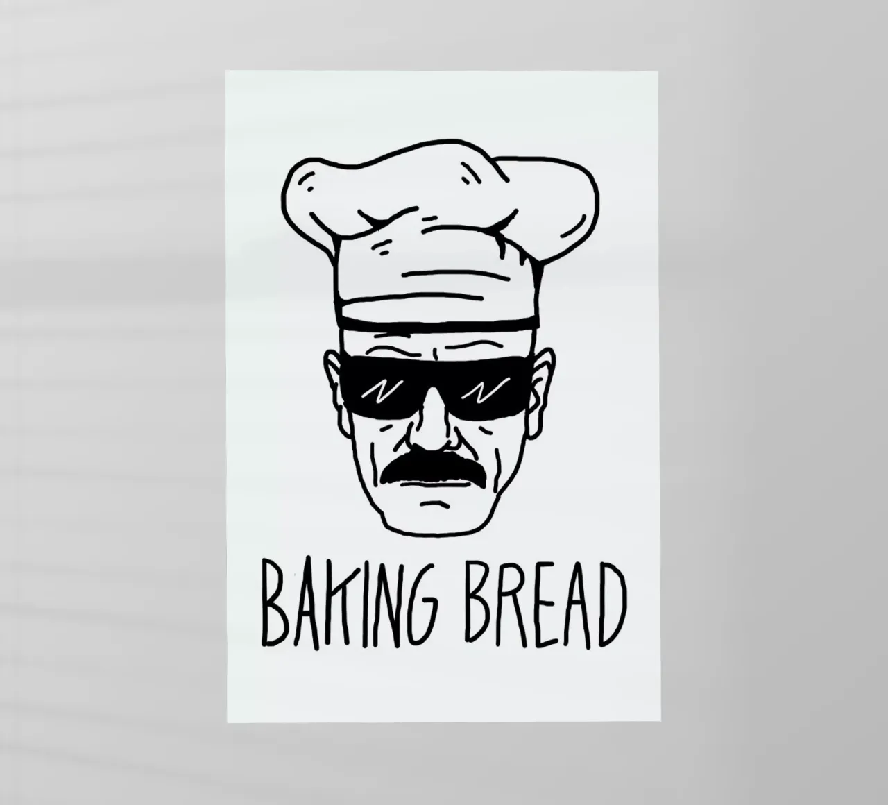 Bake Bread pellicola backlit da Nick Cocozza