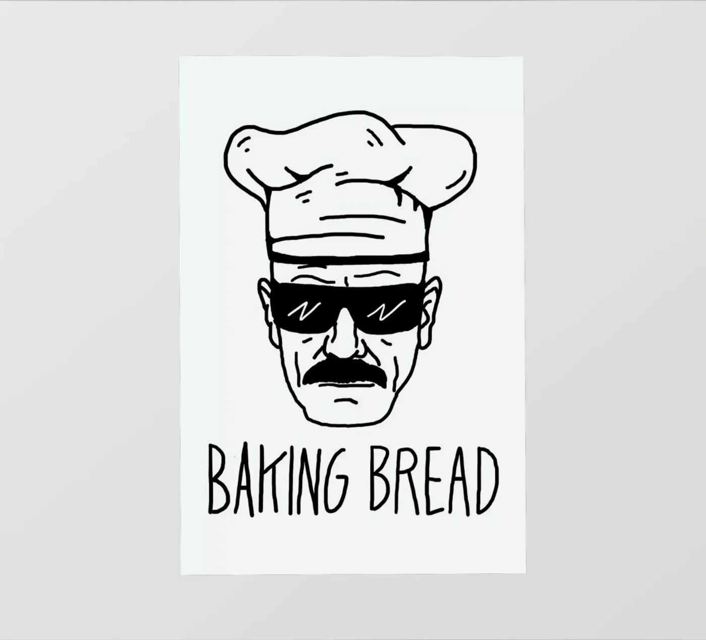 Bake Bread pellicola backlit da Nick Cocozza