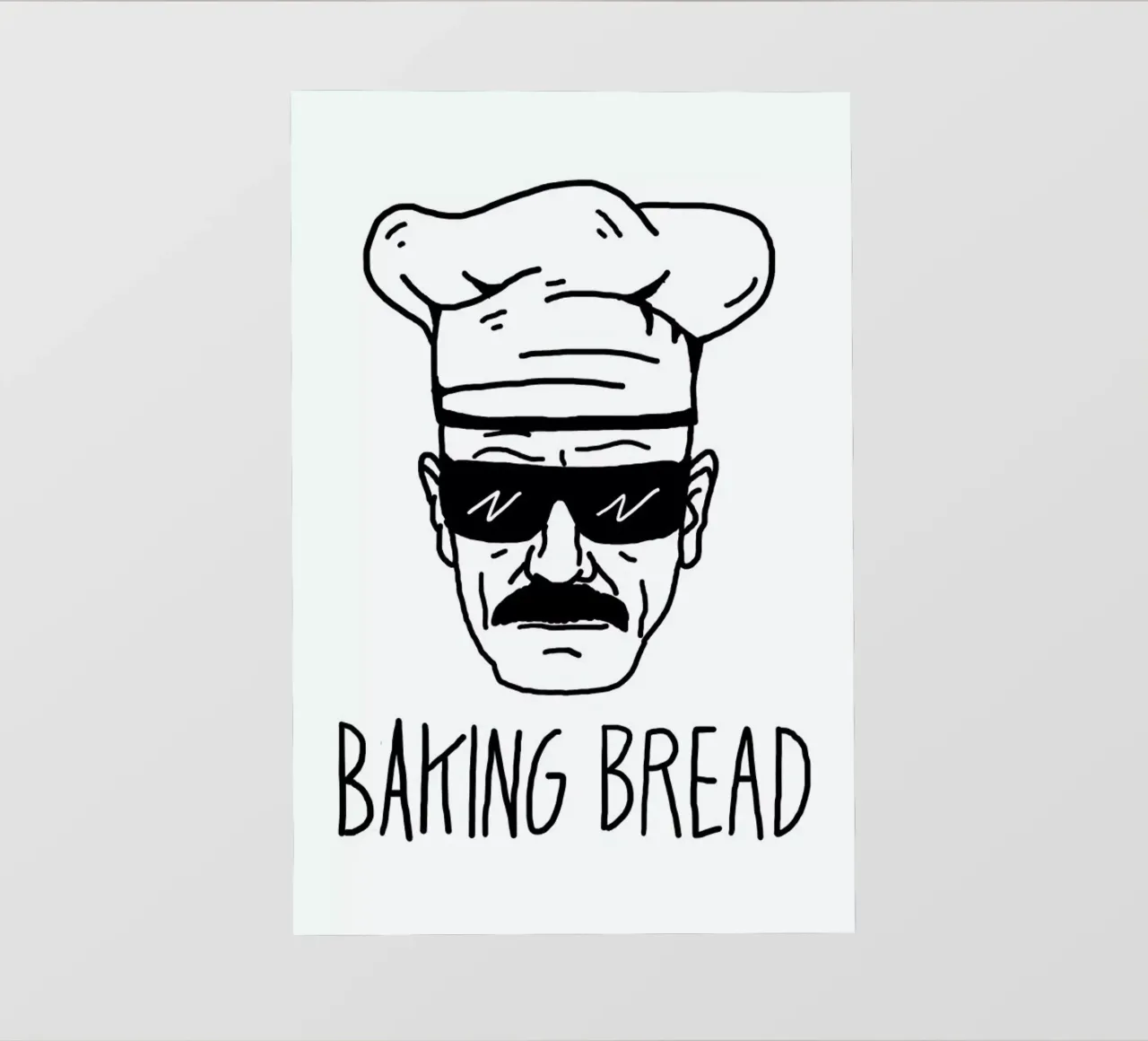 Bake Bread pellicola backlit da Nick Cocozza