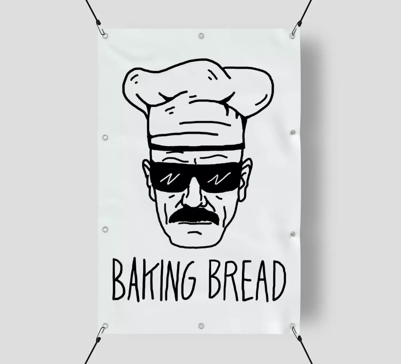 Bake Bread PVC Plane von Nick Cocozza
