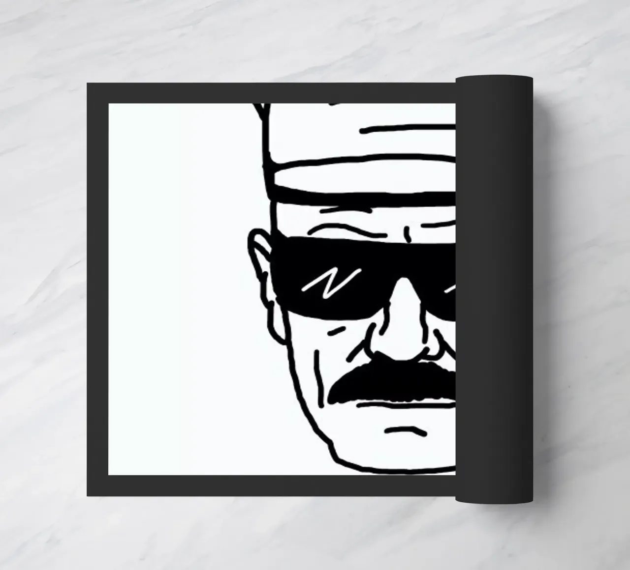 Bake Bread Fußmatte von Nick Cocozza