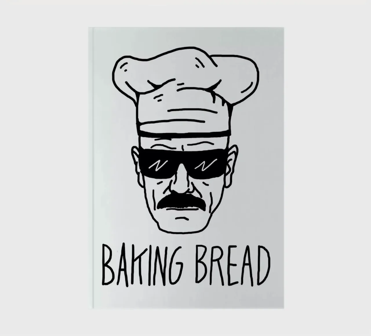 Bake Bread notebook by Nick Cocozza