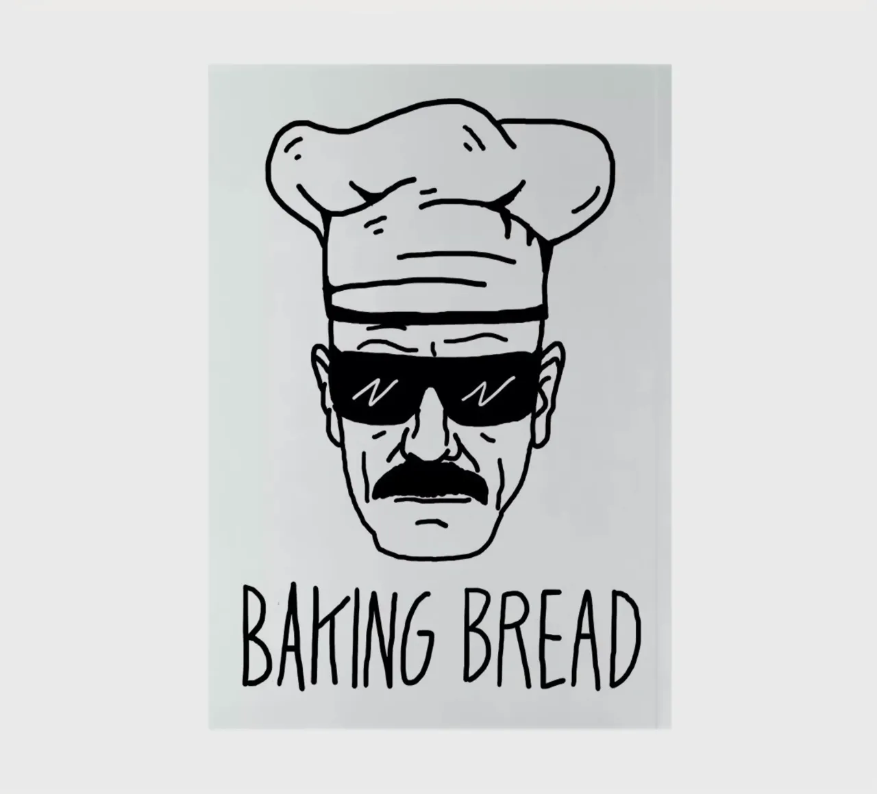 Bake Bread notebook by Nick Cocozza