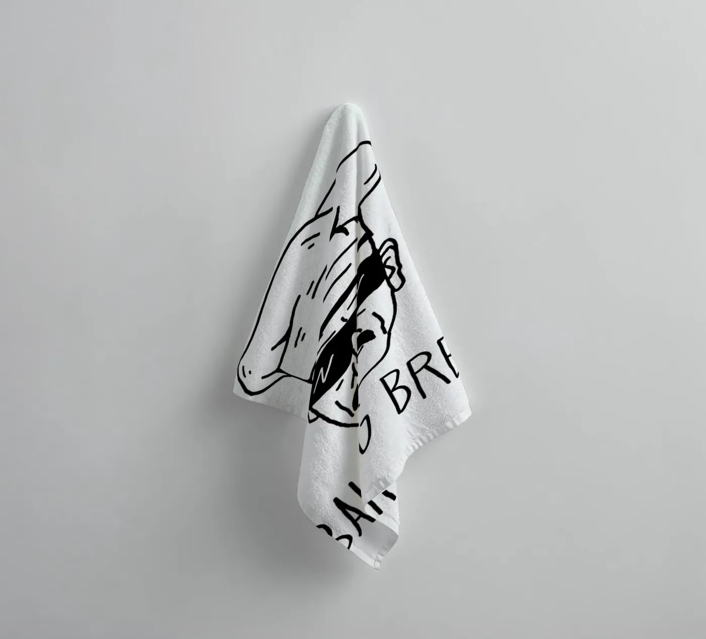 Bake Bread serviette de bain de Nick Cocozza