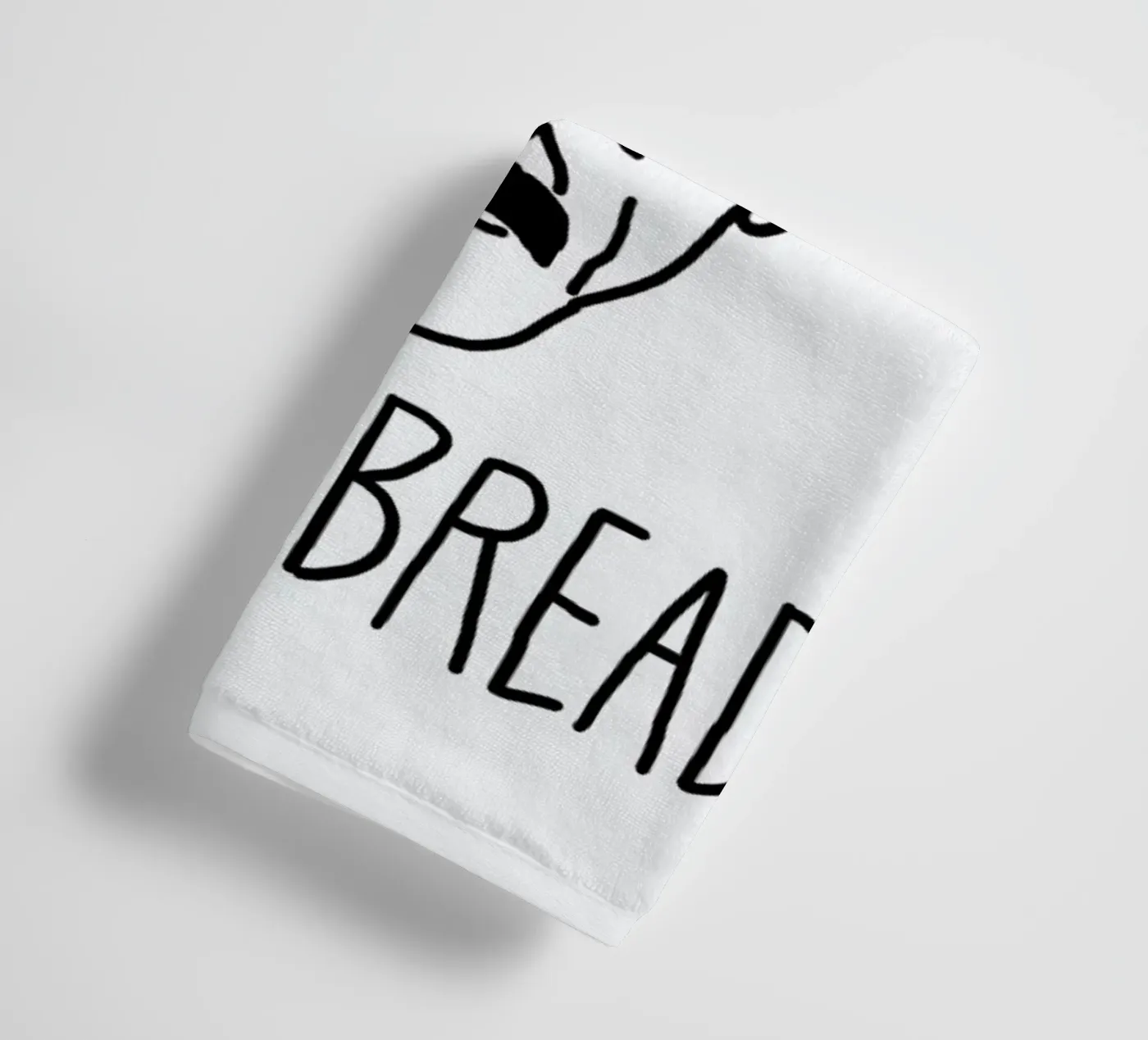 Bake Bread badhanddoek van Nick Cocozza