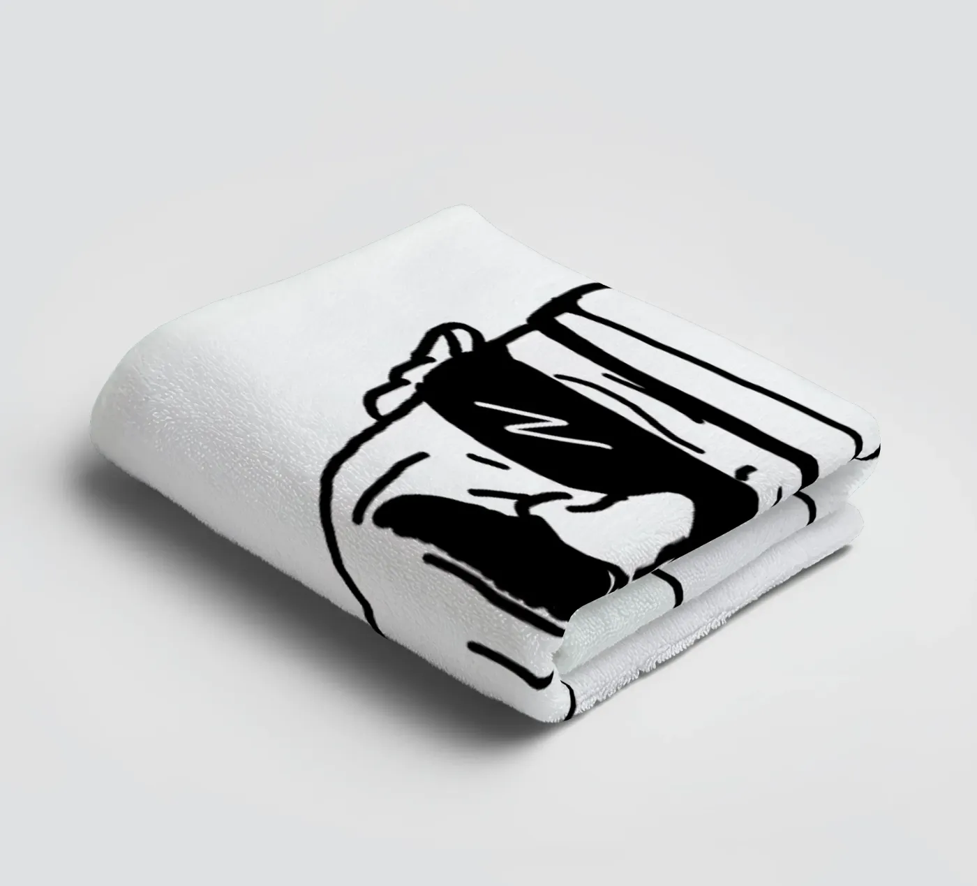 Bake Bread badhanddoek van Nick Cocozza