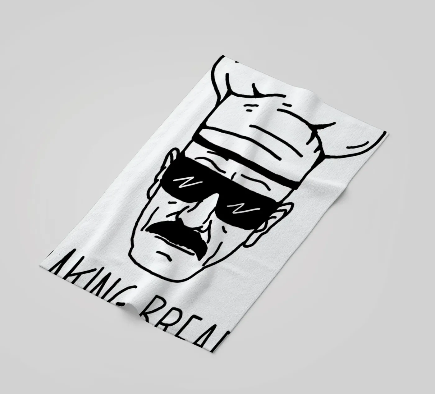 Bake Bread beach towel by Nick Cocozza