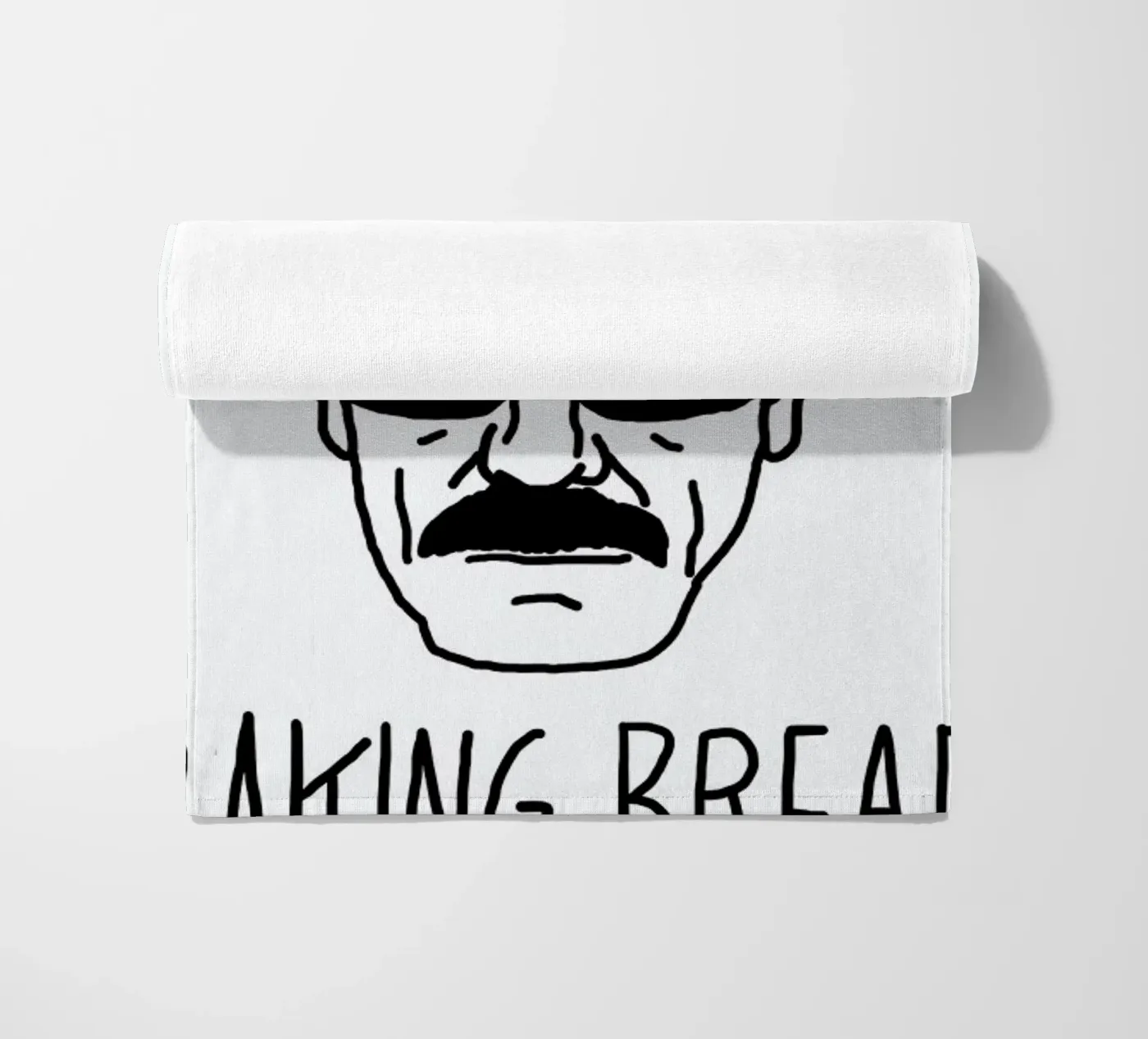 Bake Bread beach towel by Nick Cocozza
