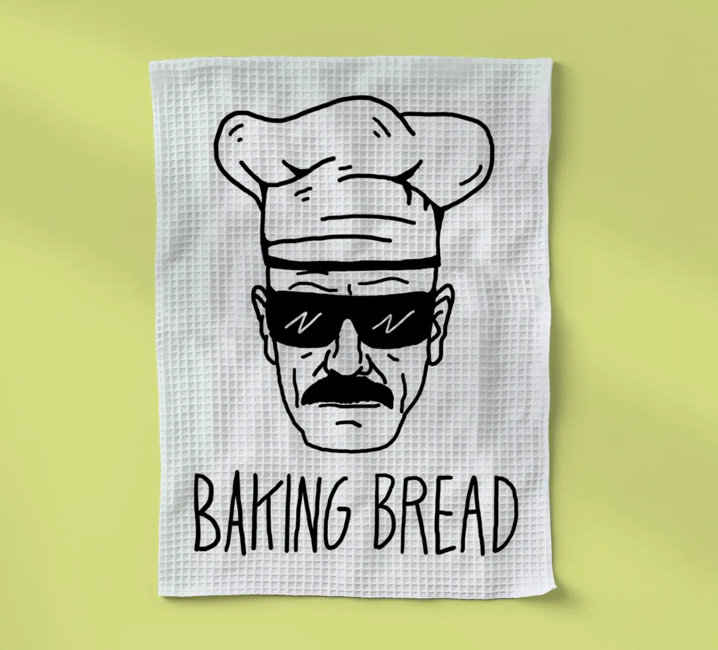 Bake Bread theedoek van Nick Cocozza