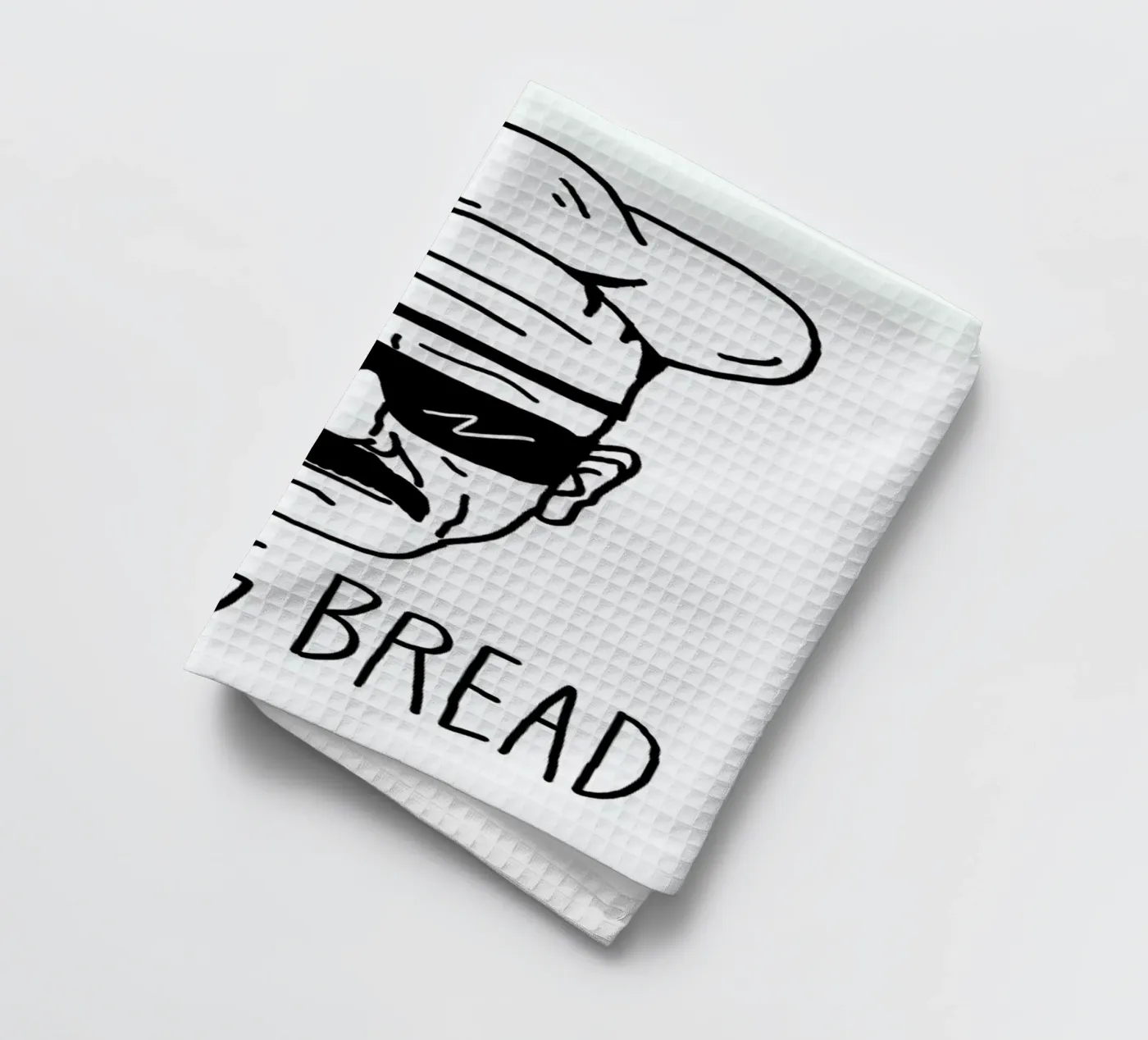 Bake Bread theedoek van Nick Cocozza