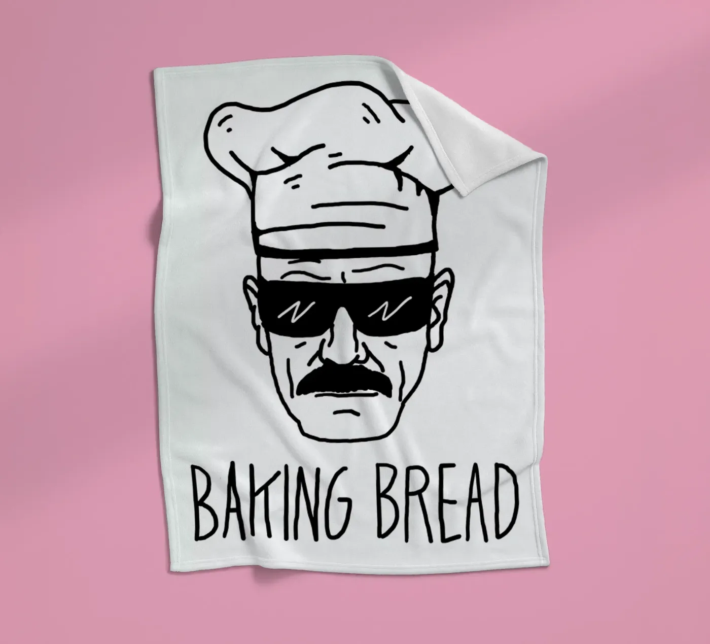 Bake Bread Fleecedecke von Nick Cocozza