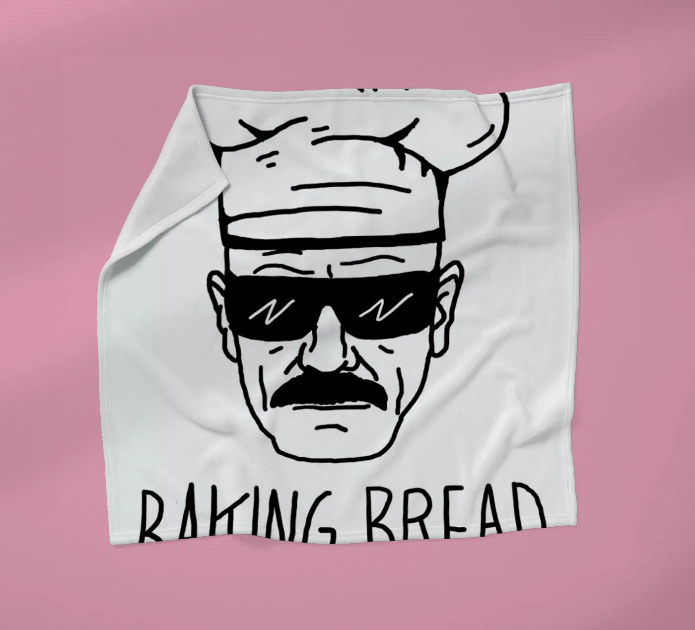Bake Bread Fleecedecke von Nick Cocozza