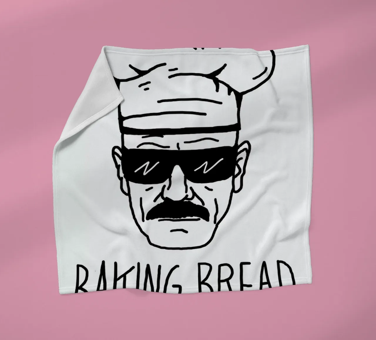 Bake Bread Fleecedecke von Nick Cocozza