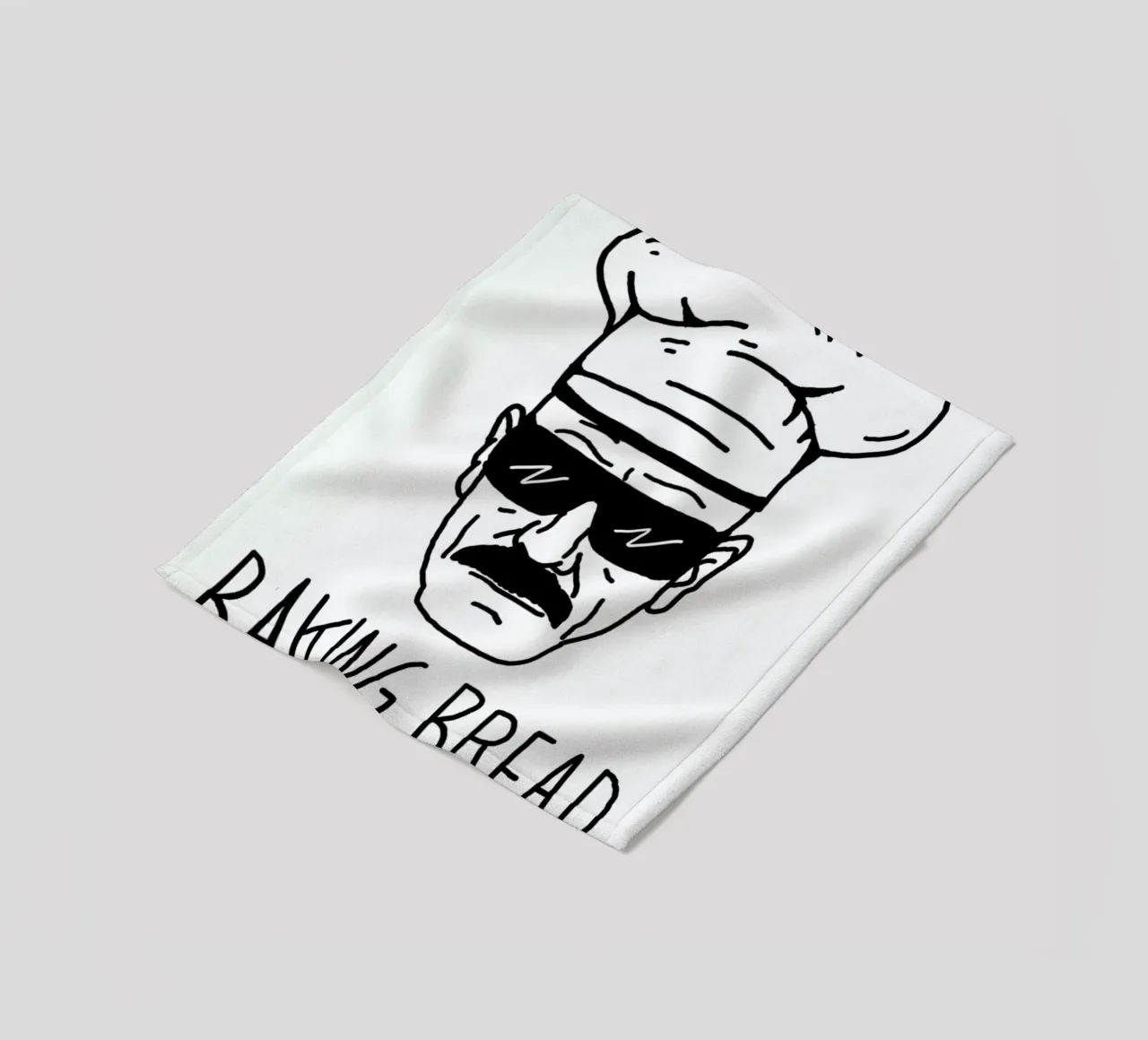 Bake Bread Fleecedecke von Nick Cocozza