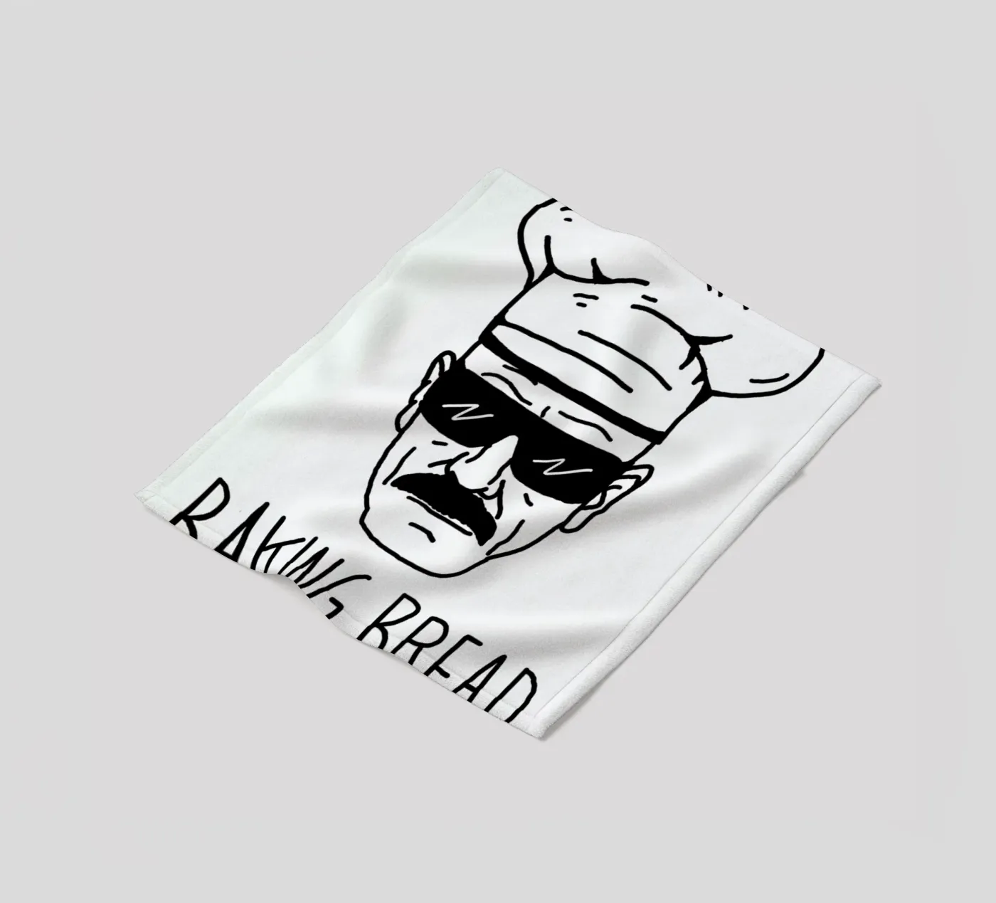 Bake Bread Fleecedecke von Nick Cocozza