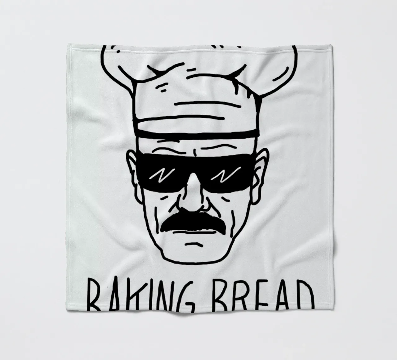 Bake Bread Fleecedecke von Nick Cocozza