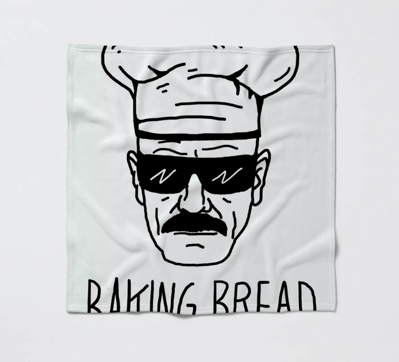 Bake Bread Fleecedecke von Nick Cocozza