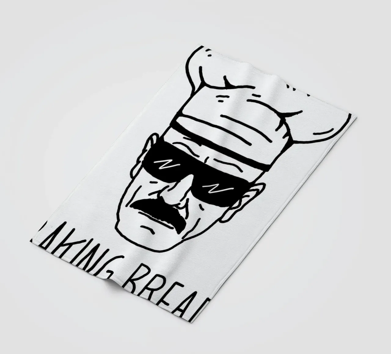 Bake Bread Fleecedecke von Nick Cocozza