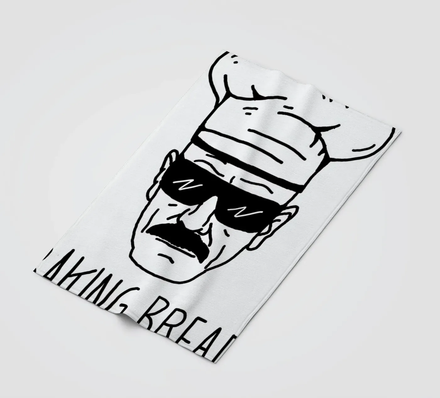 Bake Bread Fleecedecke von Nick Cocozza