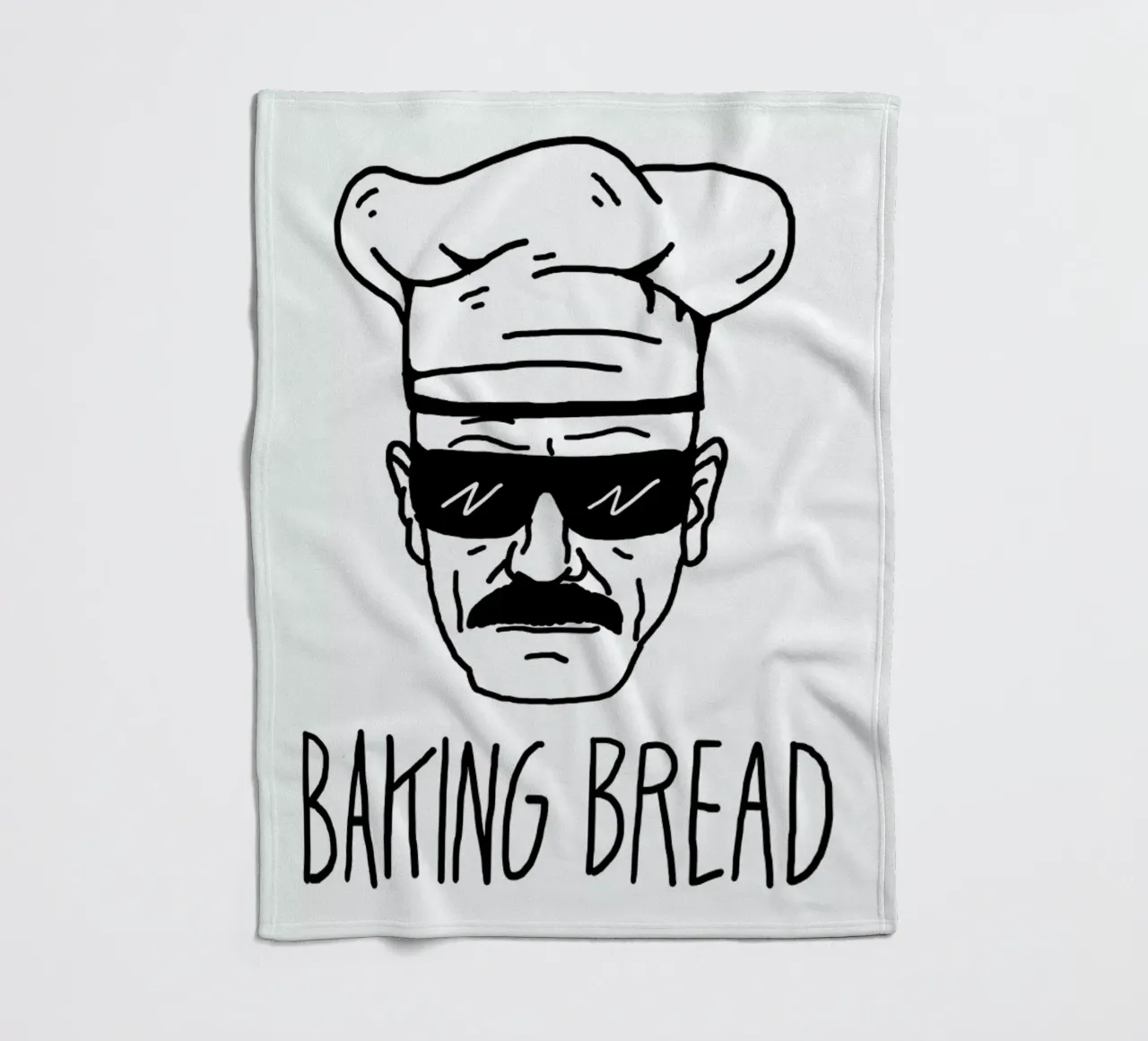 Bake Bread Fleecedecke von Nick Cocozza