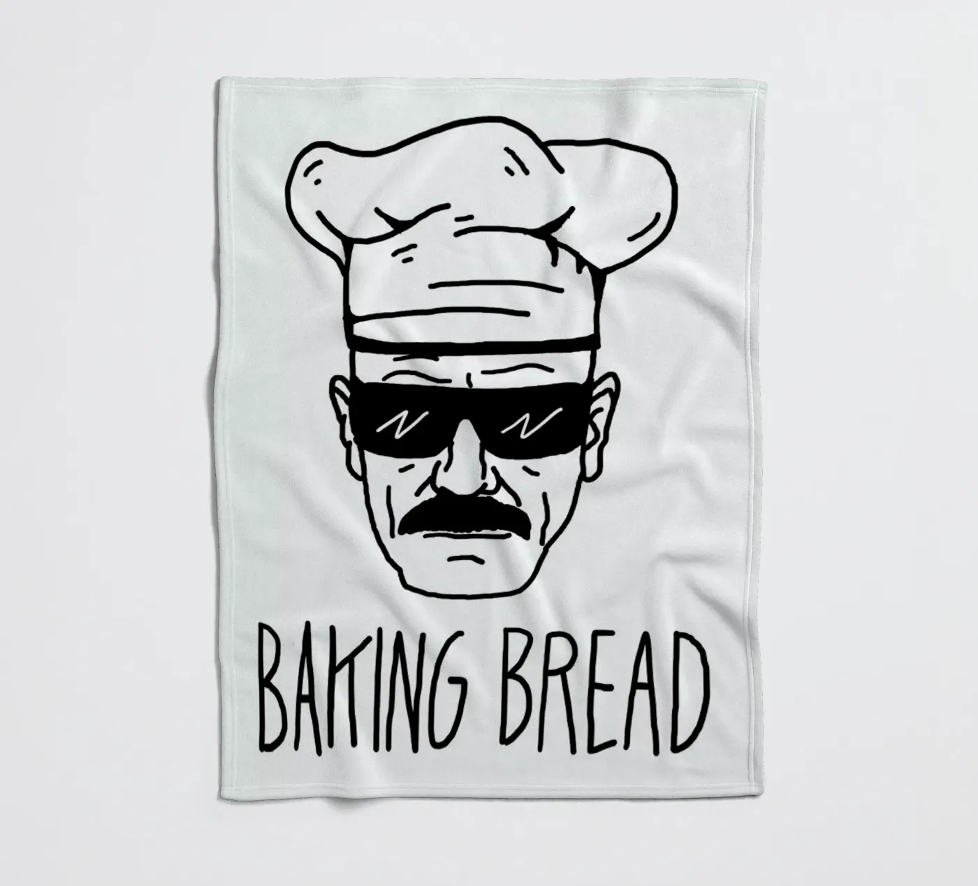 Bake Bread Fleecedecke von Nick Cocozza
