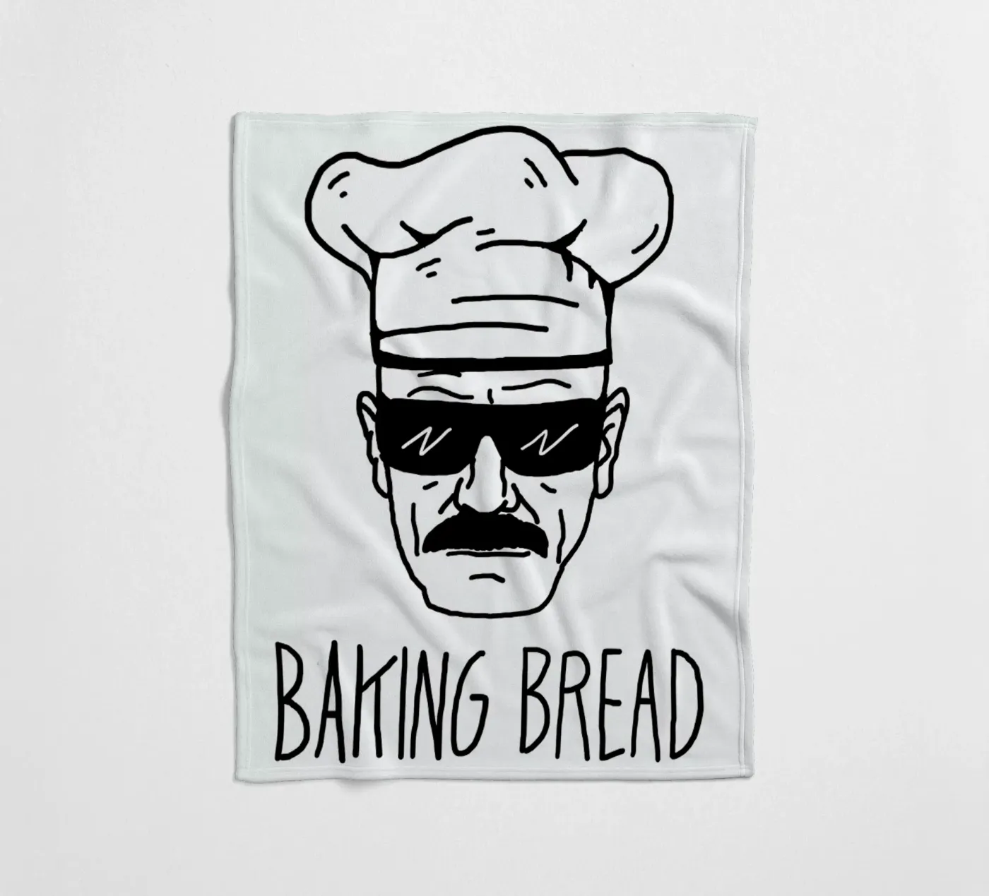 Bake Bread Fleecedecke von Nick Cocozza