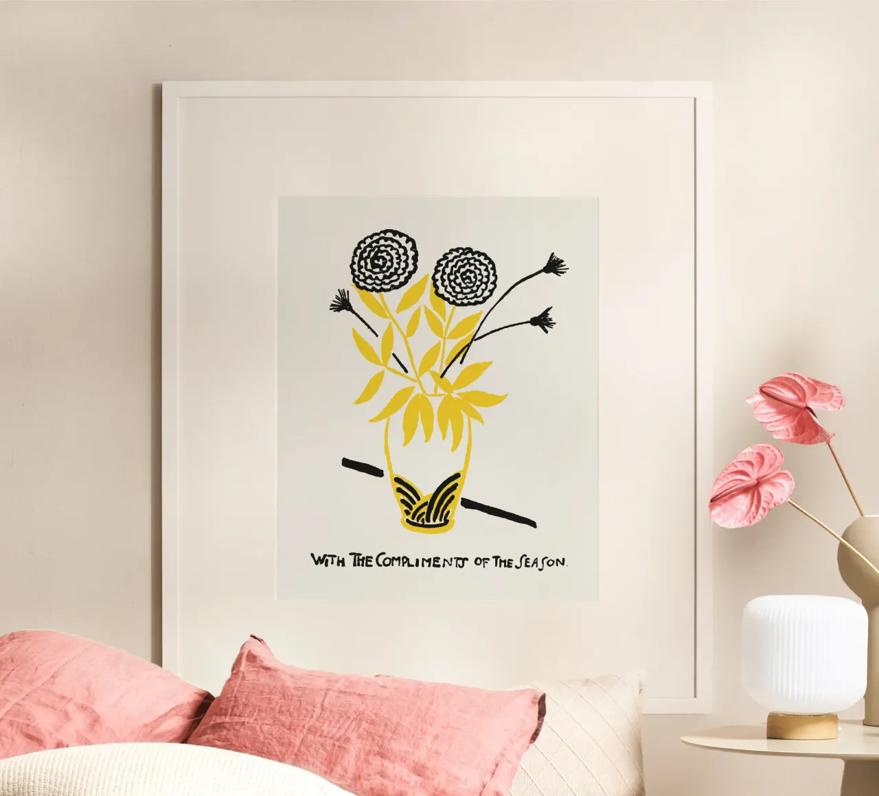 Omaggi floreali poster da SMPLE