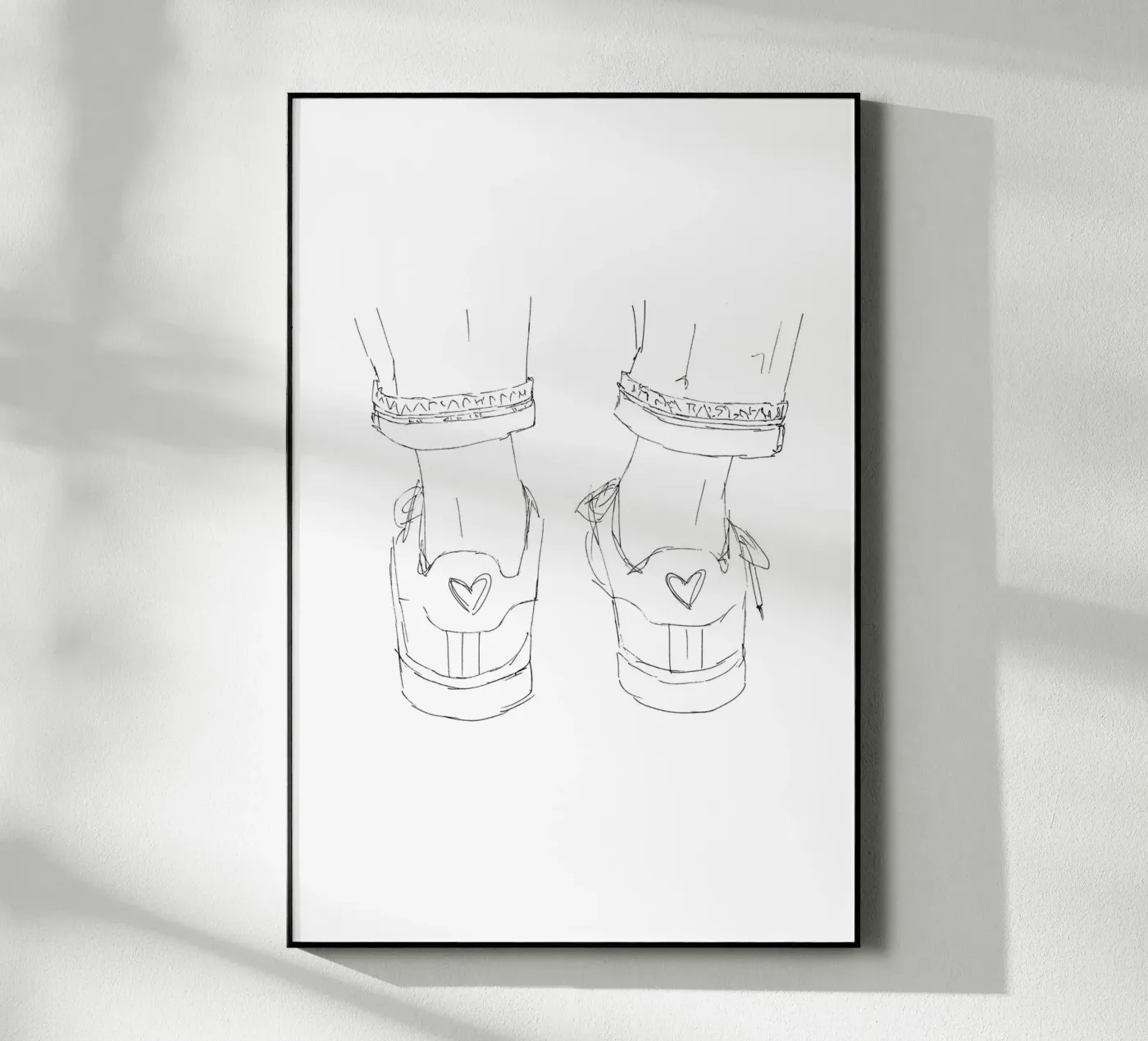 Sneaker Acryl-Glas von KRUTH DESIGN