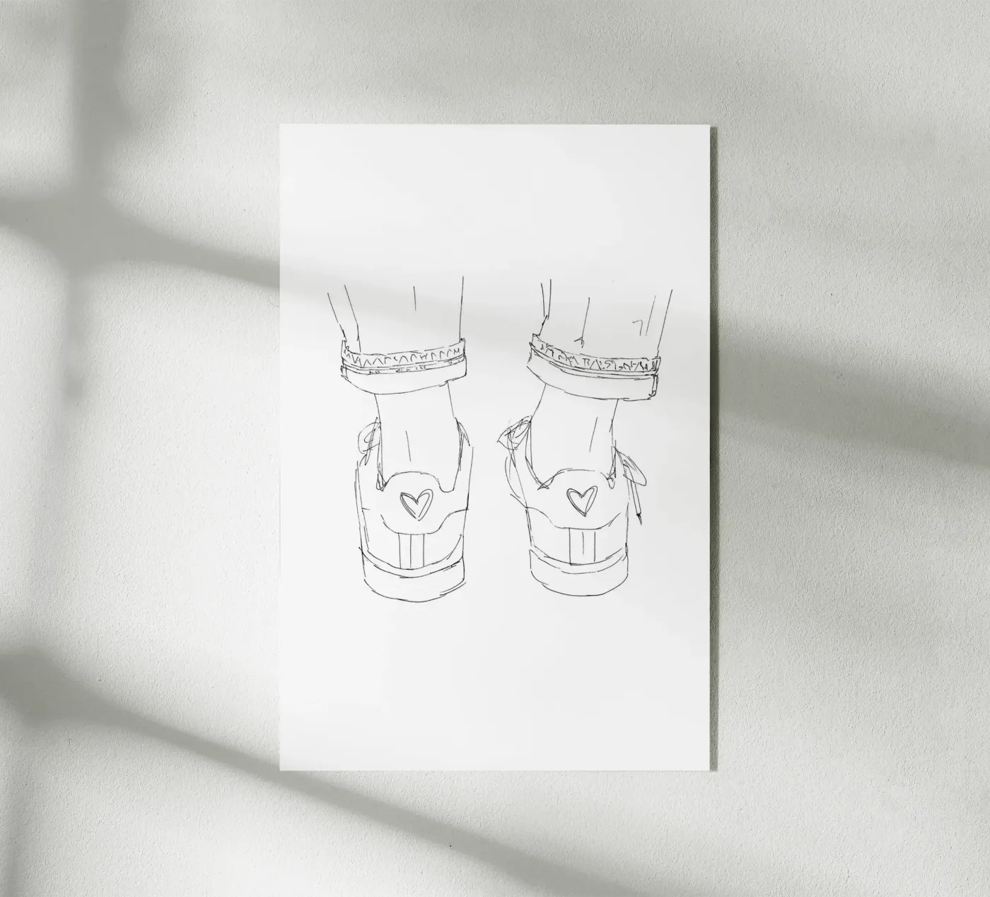 Sneaker Acryl-Glas von KRUTH DESIGN