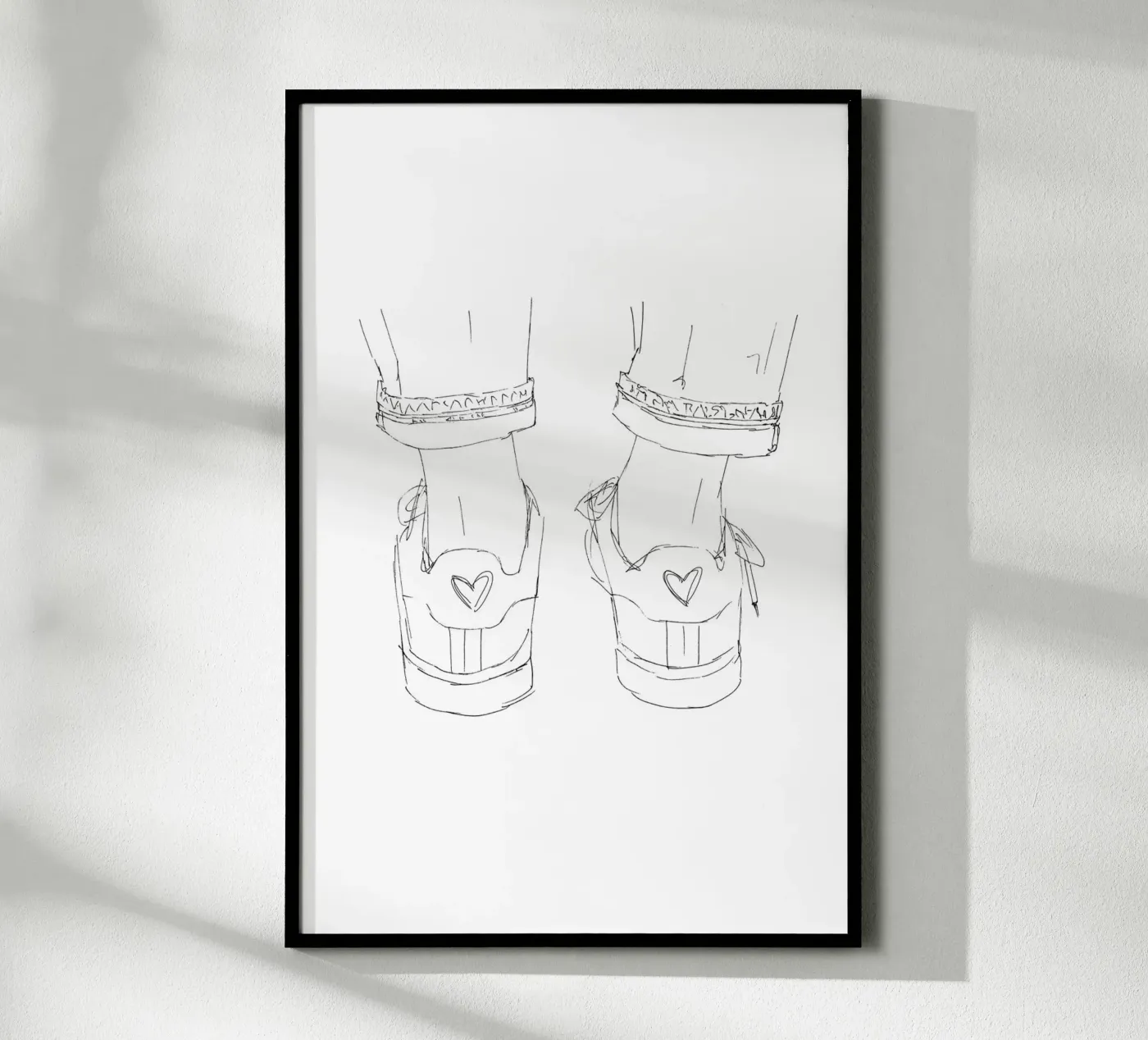 Sneaker poster by KRUTH DESIGN